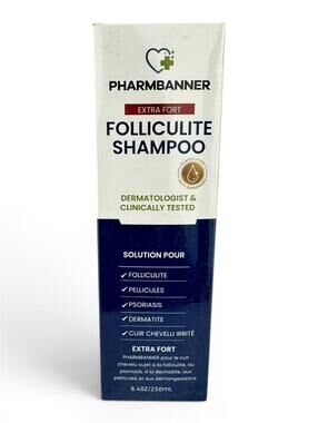 2/$40✨Pharmbanner Extra Fort Folliculite Shampoo 250ml NEW Sealed Exp 03/2028